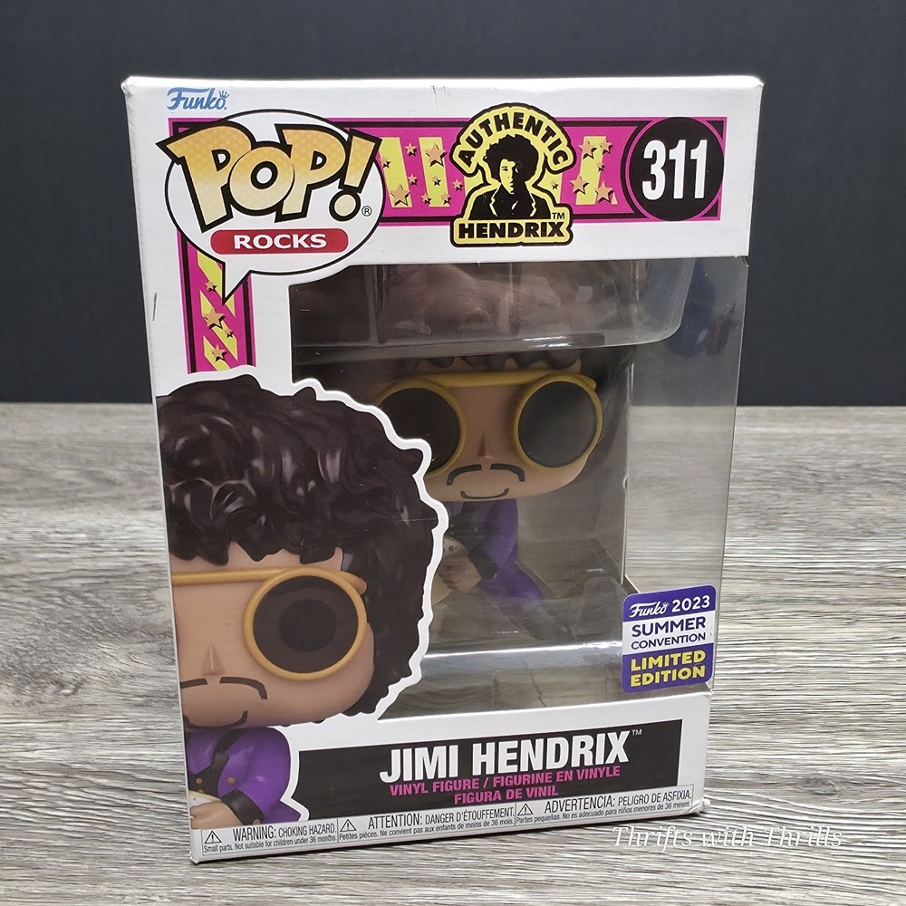 Funko Pop! Vinyl: Jimi Hendrix‎ - #311 Limited Edition 2023 Summer Convention